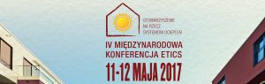 IV Międzynarodowa Konferencja ETICS – już w maju