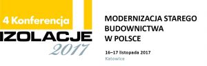 Nasz patronat: 4. Konferencja IZOLACJE 2017